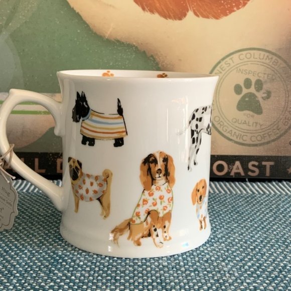 🐕Dogs in Sweaters/Scarves Mug - NWT - Picture 2 of 5
